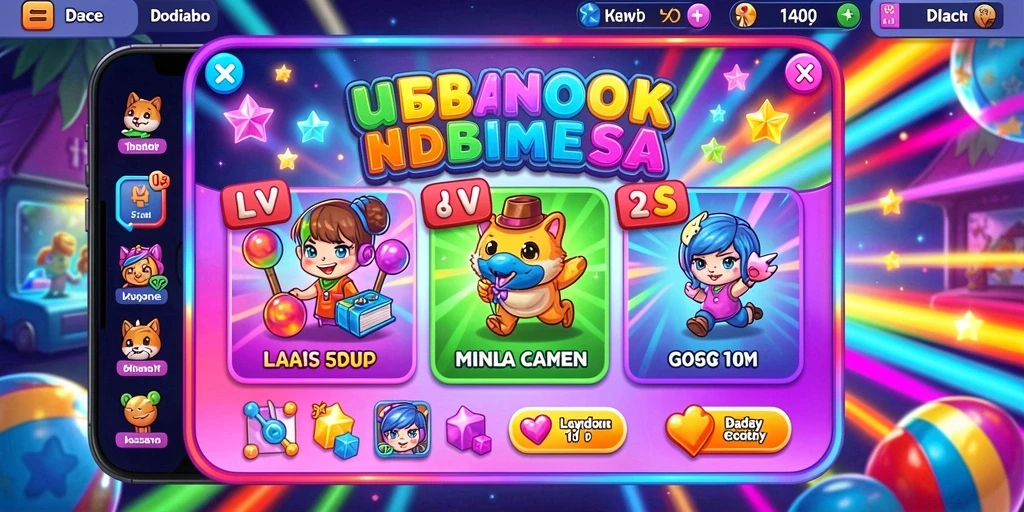 Tampilan utama aplikasi 738SLOT yang menarik dan mudah dinavigasi.