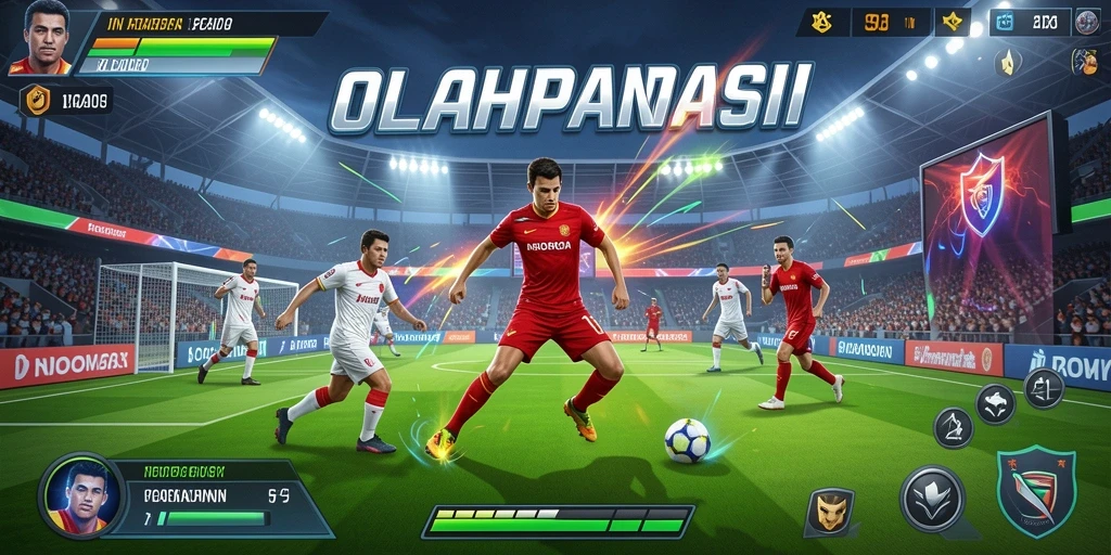 Tampilan awal game yang menarik dan penuh warna.