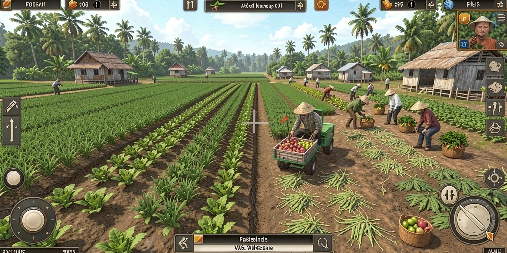 Tampilan menu utama yang menarik dan mudah dinavigasi.