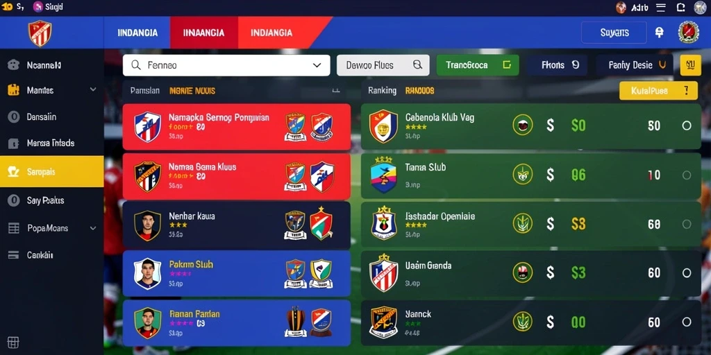 Tampilan awal permainan yang menarik dan penuh warna.