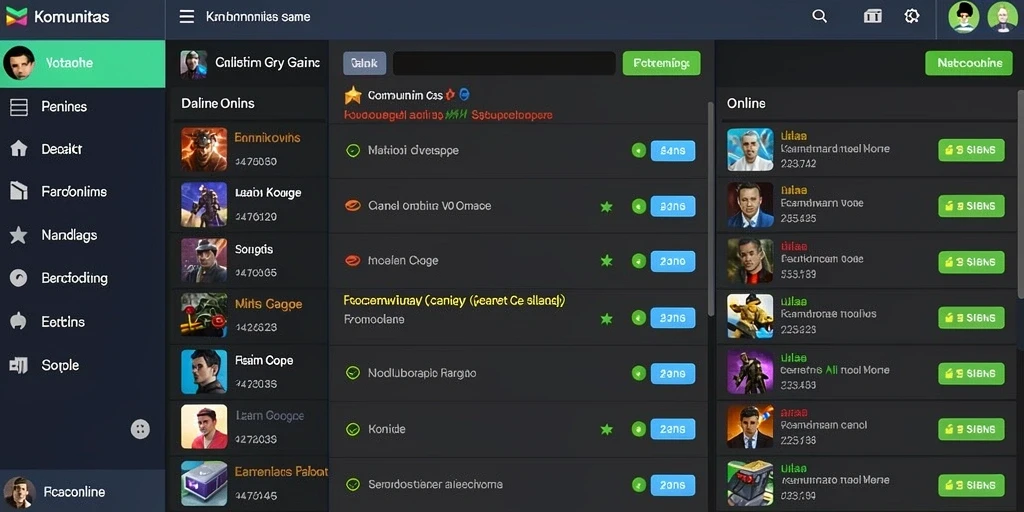 Tampilan antarmuka yang user-friendly dan menarik.