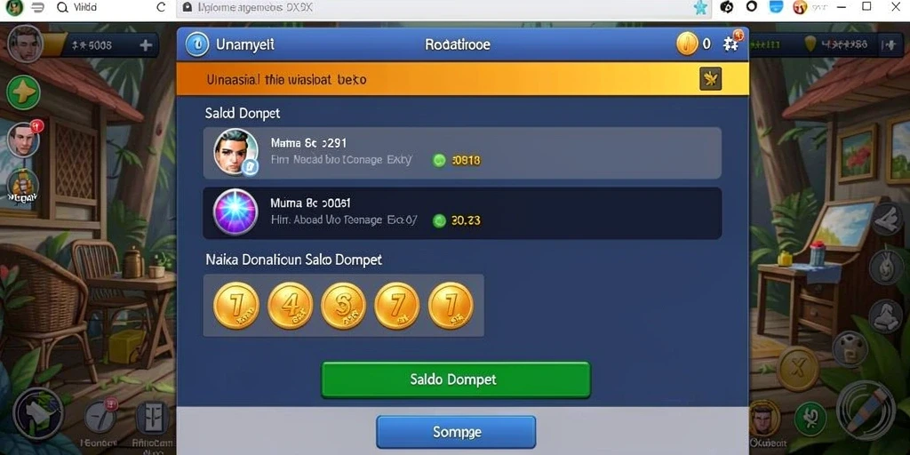 Screenshot menampilkan tampilan level yang menantang dan menarik.