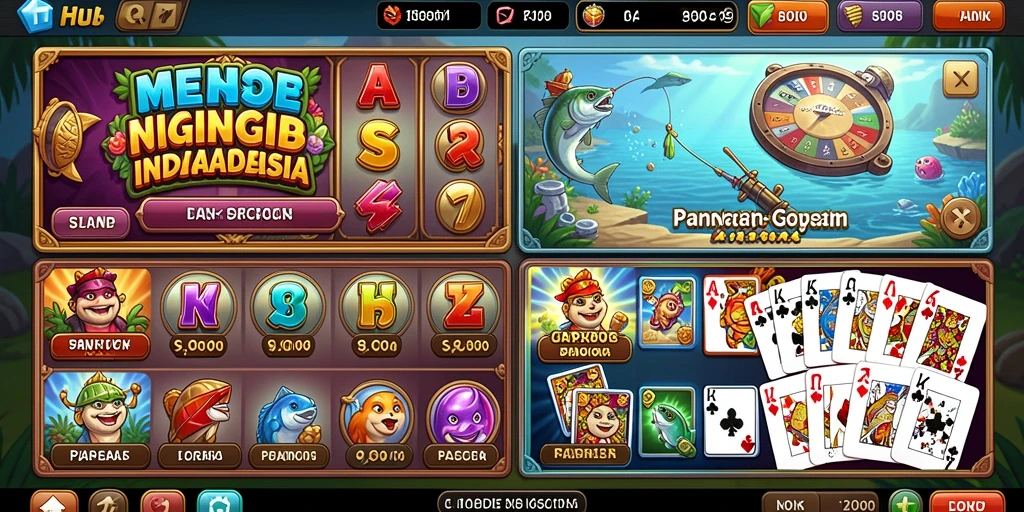 Tampilan antarmuka yang menarik dan modern.