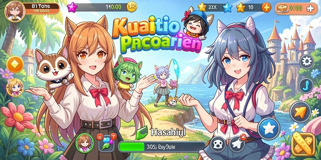 Tampilan utama IDX66 yang menarik dan penuh warna.