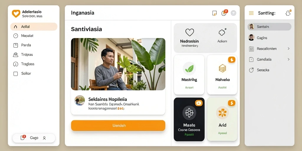 Tampilan antarmuka yang user-friendly dan menarik.