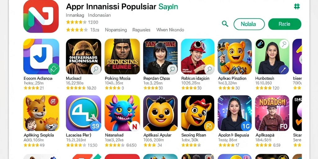 Tampilan antarmuka yang modern dan menarik.