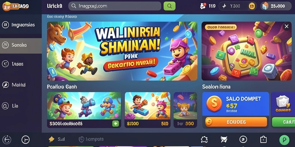 Tampilan antarmuka utama aplikasi TOTO1000 yang menarik.