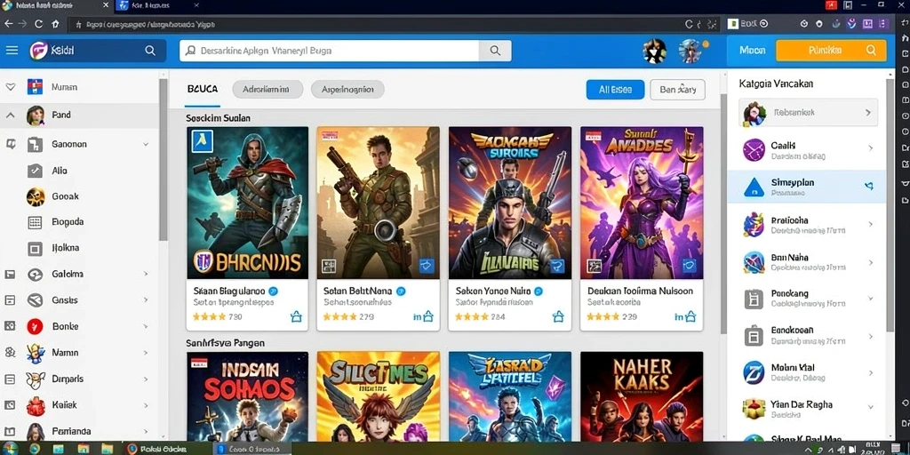 Tampilan utama aplikasi UNTUNG88 yang menarik.