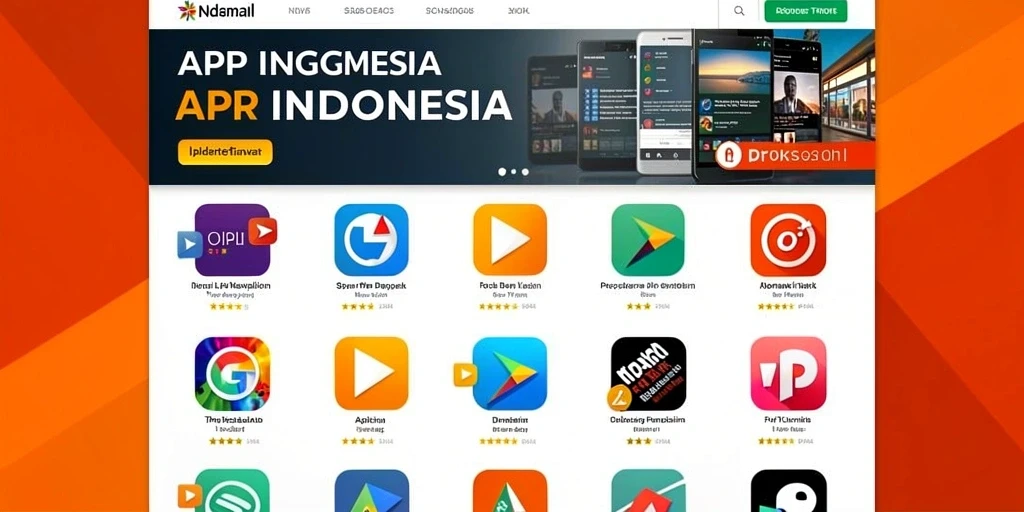 Tampilan awal yang menarik dengan berbagai pilihan mode permainan.